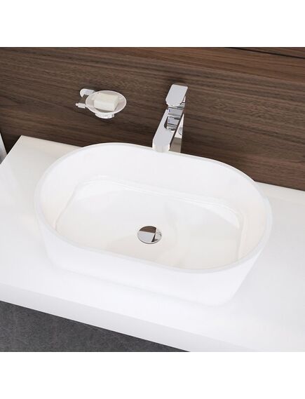 Купить Раковина 58 см Ravak Solo XJX01358000 (xjx01358000) по цене 32890 руб., в Санкт-Петебруге в интернет магазине 100-Систем, а также дургие товары RAVAK из раздела Накладные раковины и Раковины и пьедесталы