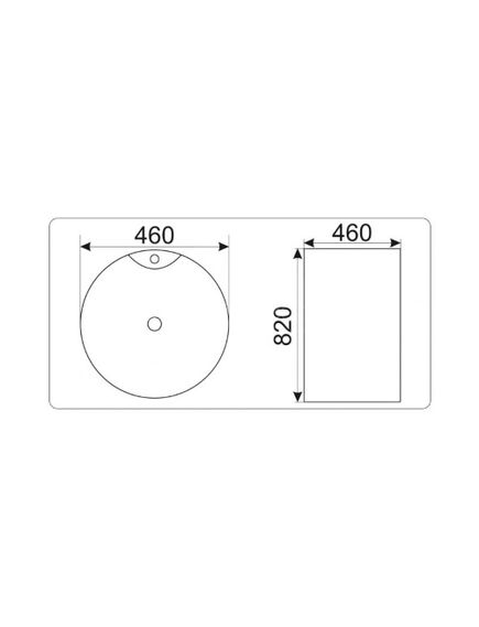 Купить CeramaLux N NB 135В Раковина напольная  46 см (nb135в) по цене 29000 руб., в Санкт-Петебруге в интернет магазине 100-Систем, а также дургие товары CeramaLux из раздела Напольные раковины и Раковины и пьедесталы