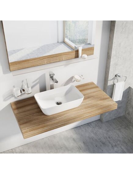 Купить Раковина 50 см Ravak Uni Slim XJX01150001 (xjx01150001) по цене 22990 руб., в Санкт-Петебруге в интернет магазине 100-Систем, а также дургие товары RAVAK из раздела Накладные раковины и Раковины и пьедесталы