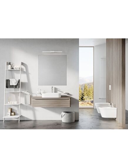 Купить Раковина 55 см Ravak Ceramic Slim R XJX01155002 (XJX01155002) по цене 25850 руб., в Санкт-Петебруге в интернет магазине 100-Систем, а также дургие товары RAVAK из раздела Накладные раковины и Раковины и пьедесталы