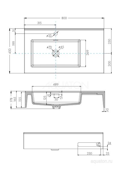Купить Раковина AQUATON Квадро Про 80 левая 1A734431QA01L (1a734431qa01l) по цене 24606.7 руб., в Санкт-Петебруге в интернет магазине 100-Систем, а также дургие товары AQUATON из раздела Подвесные раковины и Раковины и пьедесталы