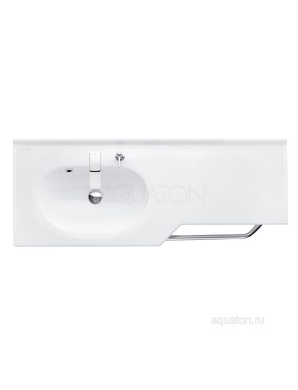 Купить Раковина AQUATON Отель 2/127 левая белая с навесами 1A70113WOT01L (1a70113wot01l) по цене 35524.7 руб., в Санкт-Петебруге в интернет магазине 100-Систем, а также дургие товары AQUATON из раздела Подвесные раковины и Раковины и пьедесталы