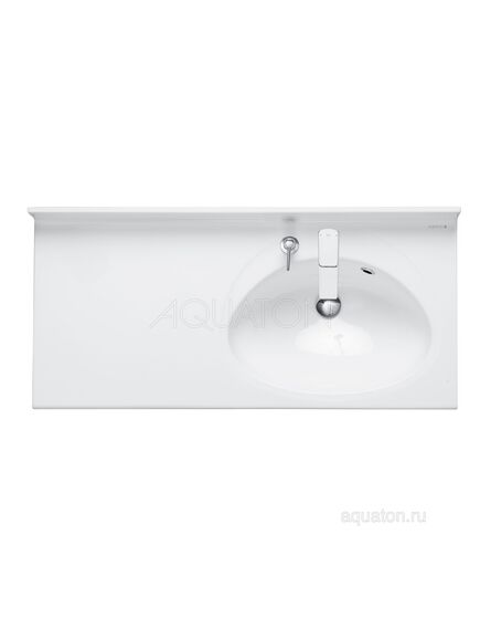 Купить Раковина AQUATON Отель 3/100 правая белая с навесами 1A70083NOT01R (1a70083not01r) по цене 28417.7 руб., в Санкт-Петебруге в интернет магазине 100-Систем, а также дургие товары AQUATON из раздела Подвесные раковины и Раковины и пьедесталы