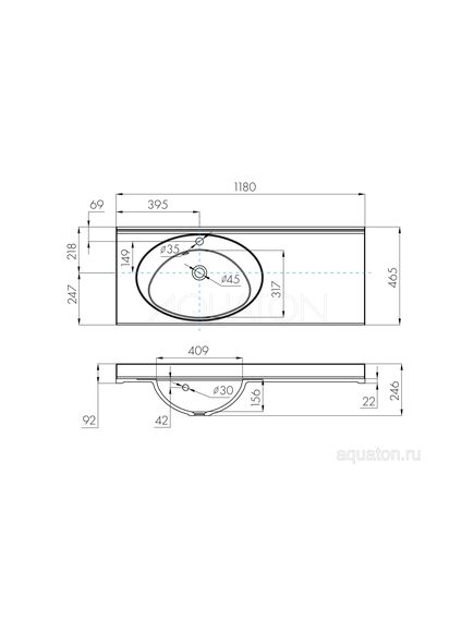 Купить Раковина AQUATON Отель 3/120 левая белая с навесами 1A70093NOT01L (1a70093not01l) по цене 31713.7 руб., в Санкт-Петебруге в интернет магазине 100-Систем, а также дургие товары AQUATON из раздела Подвесные раковины и Раковины и пьедесталы