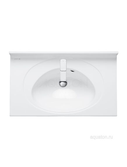 Купить Раковина AQUATON Отель 3/80 белая с навесами 1A70063NOT010 (1a70063not010) по цене 21825.7 руб., в Санкт-Петебруге в интернет магазине 100-Систем, а также дургие товары AQUATON из раздела Подвесные раковины и Раковины и пьедесталы
