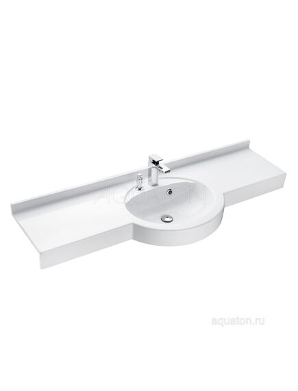 Купить Раковина AQUATON Отель 5/150 белая с навесами 1A70133NOT010 (1a70133not010) по цене 37172.7 руб., в Санкт-Петебруге в интернет магазине 100-Систем, а также дургие товары AQUATON из раздела Подвесные раковины и Раковины и пьедесталы