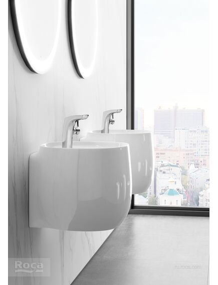 Купить Раковина Roca Beyond 43х43 3270B1000 (3270B1000) по цене 52601.77 руб., в Санкт-Петебруге в интернет магазине 100-Систем, а также дургие товары ROCA из раздела Подвесные раковины и Раковины и пьедесталы