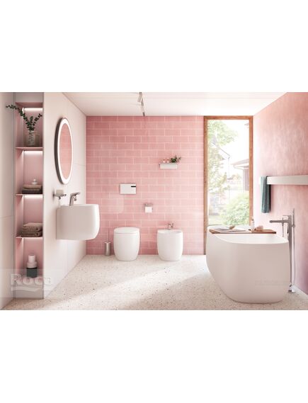 Купить Раковина Roca Beyond 43х43 3270B1000 (3270B1000) по цене 52601.77 руб., в Санкт-Петебруге в интернет магазине 100-Систем, а также дургие товары ROCA из раздела Подвесные раковины и Раковины и пьедесталы