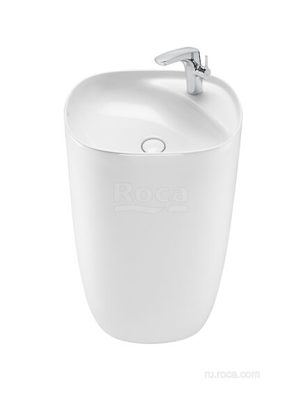 Купить Раковина Roca Beyond 50х42 3270B0000 (3270b0000) по цене 232586.77 руб., в Санкт-Петебруге в интернет магазине 100-Систем, а также дургие товары ROCA из раздела Напольные раковины и Раковины и пьедесталы