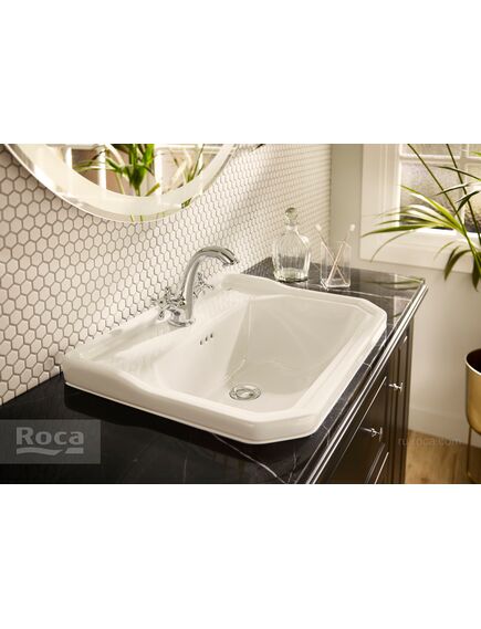 Купить Раковина Roca Carmen 60х45 3270A5000 (3270a5000) по цене 23989 руб., в Санкт-Петебруге в интернет магазине 100-Систем, а также дургие товары ROCA из раздела Подвесные раковины и Раковины и пьедесталы