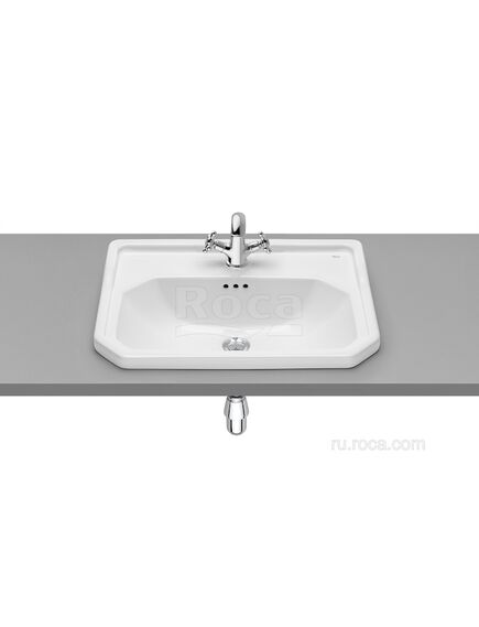 Купить Раковина Roca Carmen 60х45 3270A5000 (3270a5000) по цене 23989 руб., в Санкт-Петебруге в интернет магазине 100-Систем, а также дургие товары ROCA из раздела Подвесные раковины и Раковины и пьедесталы