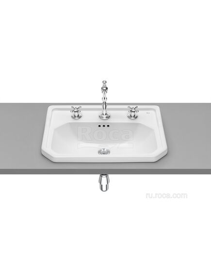 Купить Раковина Roca Carmen 60х45 3270A5003 (3270A5003) по цене 23988.77 руб., в Санкт-Петебруге в интернет магазине 100-Систем, а также дургие товары ROCA из раздела Подвесные раковины и Раковины и пьедесталы