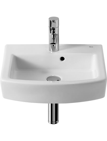 Купить Раковина Roca Hall 45x38 327624000 (327624000) по цене 16604.77 руб., в Санкт-Петебруге в интернет магазине 100-Систем, а также дургие товары ROCA из раздела Подвесные раковины и Раковины и пьедесталы