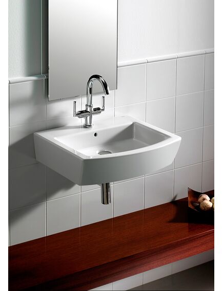 Купить Раковина Roca Hall 45x38 327624000 (327624000) по цене 16604.77 руб., в Санкт-Петебруге в интернет магазине 100-Систем, а также дургие товары ROCA из раздела Подвесные раковины и Раковины и пьедесталы