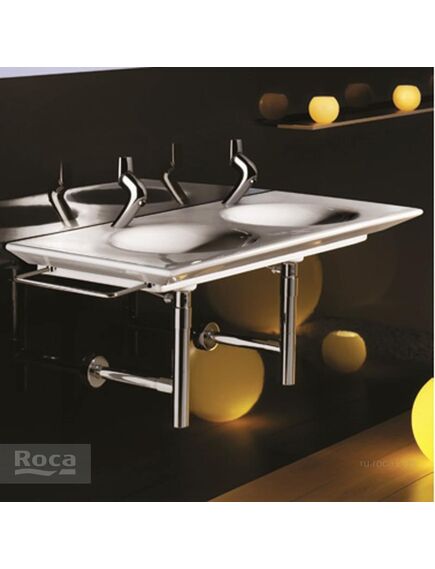 Купить Раковина Roca Kalahari 120x51 327896000 (327896000) по цене 62754.77 руб., в Санкт-Петебруге в интернет магазине 100-Систем, а также дургие товары ROCA из раздела Подвесные раковины и Раковины и пьедесталы