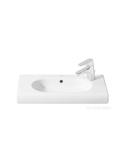 Купить Раковина Roca Meridian 60x32 32724T000 (32724t000) по цене 15681.77 руб., в Санкт-Петебруге в интернет магазине 100-Систем, а также дургие товары ROCA из раздела Подвесные раковины и Раковины и пьедесталы