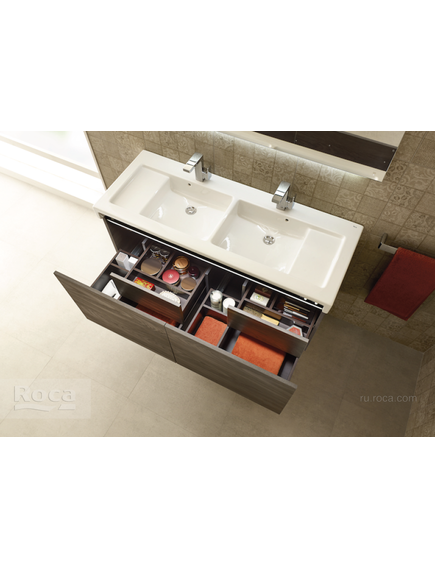 Купить Раковина Roca Stratum 130x50 327630000 (327630000) по цене 45679.27 руб., в Санкт-Петебруге в интернет магазине 100-Систем, а также дургие товары ROCA из раздела Подвесные раковины и Раковины и пьедесталы