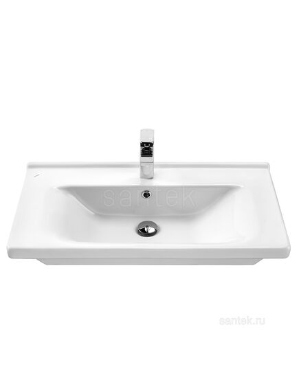 Купить Раковина Santek Миранда 80 отверстие под смеситель 1WH302251 (1wh302251) по цене 6026.5 руб., в Санкт-Петебруге в интернет магазине 100-Систем, а также дургие товары SANTEK из раздела Подвесные раковины и Раковины и пьедесталы