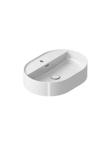 Купить Умывальник CERAMIC 550 O SLIM Shelf белый (XJX01155003) по цене 26955 руб., в Санкт-Петебруге в интернет магазине 100-Систем, а также дургие товары RAVAK из раздела Накладные раковины и Раковины и пьедесталы