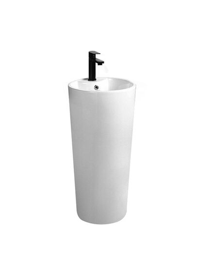 Купить Раковина керамическая Vincea VBS-2P201, 395*395*820, напольная, цвет белый, , шт (vbs-2p201) по цене 20282.5 руб., в Санкт-Петебруге в интернет магазине 100-Систем, а также дургие товары Vincea из раздела Напольные раковины и Раковины и пьедесталы