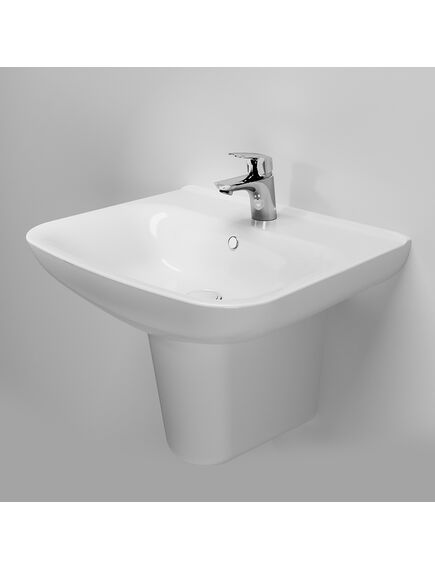 Купить C804221WH Like раковина 55см (c804221wh) по цене 15990 руб., в Санкт-Петебруге в интернет магазине 100-Систем, а также дургие товары AM.PM из раздела Подвесные раковины и Раковины и пьедесталы