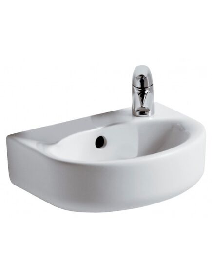 Купить Умывальник Ideal Standard CONNECT E791501 (e791501) по цене 13846 руб., в Санкт-Петебруге в интернет магазине 100-Систем, а также дургие товары IDEAL STANDARD из раздела Подвесные раковины и Раковины и пьедесталы