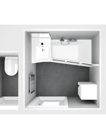 Купить Умывальник Ravak BeHappy II R 50 x 66,5 XJAP1100001 (XJAP1100001) по цене 36850 руб., в Санкт-Петебруге в интернет магазине 100-Систем, а также дургие товары RAVAK из раздела Подвесные раковины и Раковины и пьедесталы