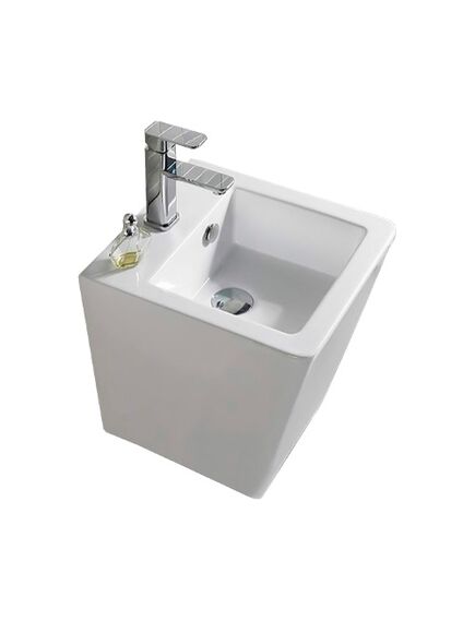 Купить Раковина CeramaLux 37 500V Белая (500v) по цене 15950 руб., в Санкт-Петебруге в интернет магазине 100-Систем, а также дургие товары CeramaLux из раздела Подвесные раковины и Раковины и пьедесталы