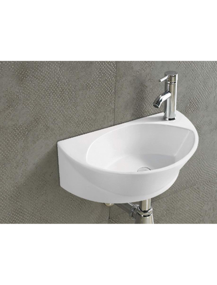 Купить CeramaLux N 7717Х Раковина накладная  41 см (7717х) по цене 7300 руб., в Санкт-Петебруге в интернет магазине 100-Систем, а также дургие товары CeramaLux из раздела Подвесные раковины и Раковины и пьедесталы
