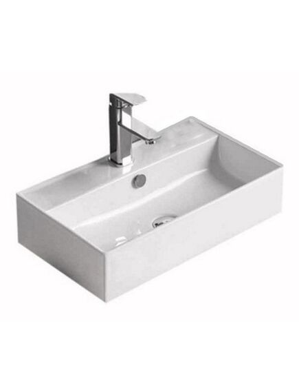 Купить CeramaLux N 7836 Раковина накладная  55 см (7836) по цене 11050 руб., в Санкт-Петебруге в интернет магазине 100-Систем, а также дургие товары CeramaLux из раздела Подвесные раковины и Раковины и пьедесталы