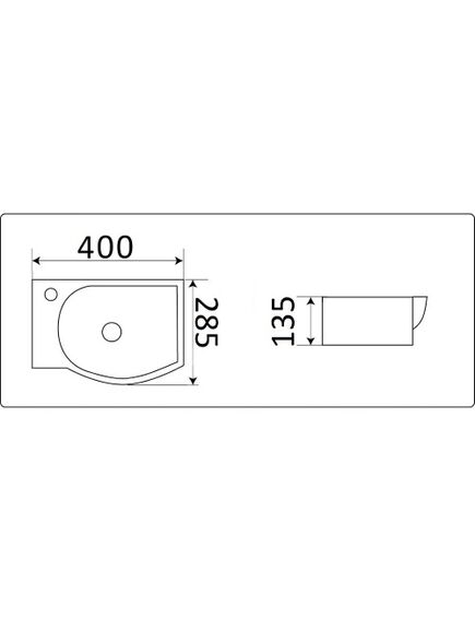Купить Раковина CeramaLux 40 78404R Белая (78404r) по цене 8400 руб., в Санкт-Петебруге в интернет магазине 100-Систем, а также дургие товары CeramaLux из раздела Подвесные раковины и Раковины и пьедесталы