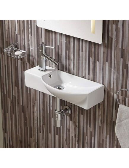 Купить CeramaLux N 7947CR Раковина накладная  51 см (7947cr) по цене 7700 руб., в Санкт-Петебруге в интернет магазине 100-Систем, а также дургие товары CeramaLux из раздела Подвесные раковины и Раковины и пьедесталы