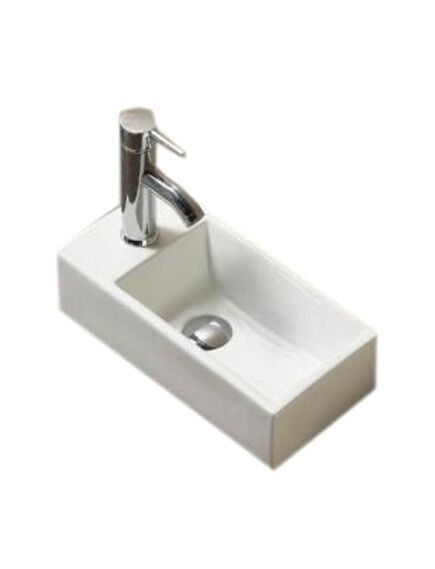 Купить CeramaLux N 9048DR Раковина накладная  41 см (9048DR) по цене 8400 руб., в Санкт-Петебруге в интернет магазине 100-Систем, а также дургие товары CeramaLux из раздела Подвесные раковины и Раковины и пьедесталы