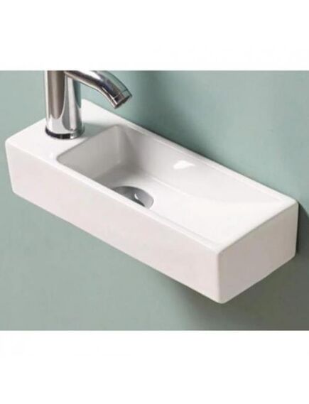 Купить CeramaLux N 9048FR Раковина накладная 38 см (9048FR) по цене 8400 руб., в Санкт-Петебруге в интернет магазине 100-Систем, а также дургие товары CeramaLux из раздела Подвесные раковины и Раковины и пьедесталы