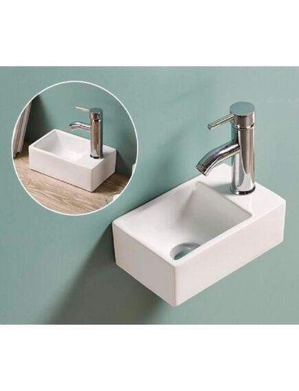 Купить CeramaLux N 9048GTL Раковина накладная 30 см (9048gtl) по цене 8400 руб., в Санкт-Петебруге в интернет магазине 100-Систем, а также дургие товары CeramaLux из раздела Подвесные раковины и Раковины и пьедесталы