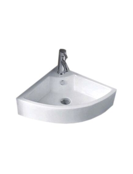 Купить Раковина CeramaLux 32 9067В Белая (9067в) по цене 8400 руб., в Санкт-Петебруге в интернет магазине 100-Систем, а также дургие товары CeramaLux из раздела Подвесные раковины и Раковины и пьедесталы