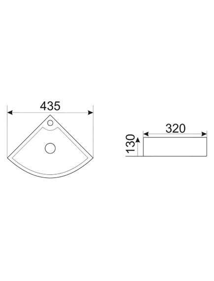 Купить Раковина CeramaLux 32 9067В Белая (9067в) по цене 8400 руб., в Санкт-Петебруге в интернет магазине 100-Систем, а также дургие товары CeramaLux из раздела Подвесные раковины и Раковины и пьедесталы