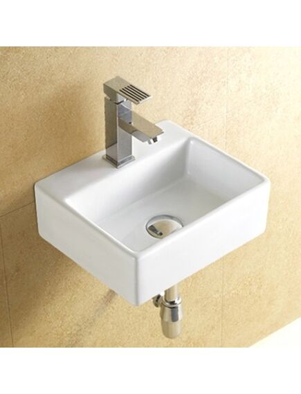 Купить Раковина CeramaLux 36 9135/1 Белая (9135/1) по цене 6700 руб., в Санкт-Петебруге в интернет магазине 100-Систем, а также дургие товары CeramaLux из раздела Подвесные раковины и Раковины и пьедесталы