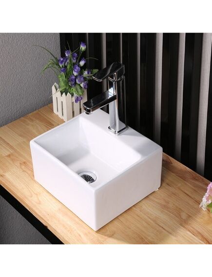 Купить Раковина CeramaLux 36 9135/1 Белая (9135/1) по цене 6700 руб., в Санкт-Петебруге в интернет магазине 100-Систем, а также дургие товары CeramaLux из раздела Подвесные раковины и Раковины и пьедесталы
