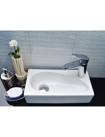 Купить Раковина-чаша CeramaLux 40 9265 Белая (9265) по цене 4100 руб., в Санкт-Петебруге в интернет магазине 100-Систем, а также дургие товары CeramaLux из раздела Подвесные раковины и Раковины и пьедесталы