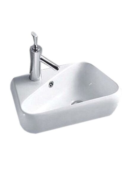 Купить Раковина CeramaLux 45 9275R Белая (9275R) по цене 7100 руб., в Санкт-Петебруге в интернет магазине 100-Систем, а также дургие товары CeramaLux из раздела Подвесные раковины и Раковины и пьедесталы