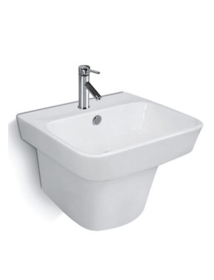 Купить CeramaLux N NB 164 Раковина подвесная  52 см (NB164) по цене 16250 руб., в Санкт-Петебруге в интернет магазине 100-Систем, а также дургие товары CeramaLux из раздела Подвесные раковины и Раковины и пьедесталы
