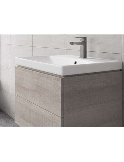 Купить Раковина Cersanit Como 50 UM-COM50/1 Белая (s-um-com50/1-w) по цене 4190 руб., в Санкт-Петебруге в интернет магазине 100-Систем, а также дургие товары CERSANIT из раздела Подвесные раковины и Раковины и пьедесталы