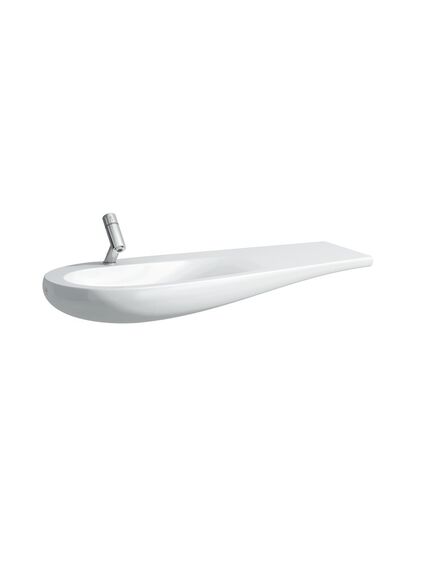 Купить Раковина Laufen Alessi One 120 8.1497 чаша слева (8.1497.3.400.104.1) по цене 101520.77 руб., в Санкт-Петебруге в интернет магазине 100-Систем, а также дургие товары LAUFEN из раздела Подвесные раковины и Раковины и пьедесталы