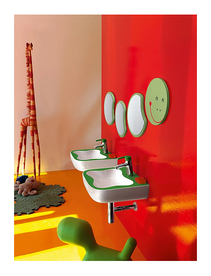 Купить Раковина Laufen Flora Kids 450х410х140 8.1503.1.072.104.1 (8.1503.1.072.104.1) по цене 9194.98 руб., в Санкт-Петебруге в интернет магазине 100-Систем, а также дургие товары LAUFEN из раздела Подвесные раковины и Раковины и пьедесталы