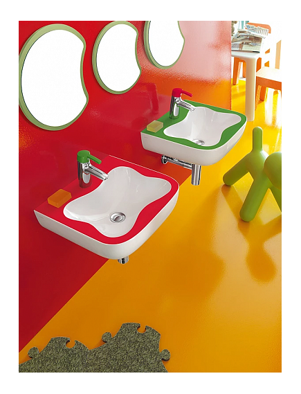 Купить Раковина Laufen Flora Kids 450х410х140 8.1503.1.072.104.1 (8.1503.1.072.104.1) по цене 9194.98 руб., в Санкт-Петебруге в интернет магазине 100-Систем, а также дургие товары LAUFEN из раздела Подвесные раковины и Раковины и пьедесталы