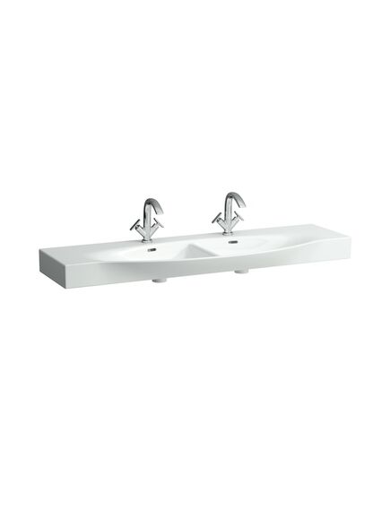 Купить Раковина Laufen Palace New 150 8.1370.6 двойная Белая (8.1370.6.000.104.1) по цене 101520.77 руб., в Санкт-Петебруге в интернет магазине 100-Систем, а также дургие товары LAUFEN из раздела Подвесные раковины и Раковины и пьедесталы