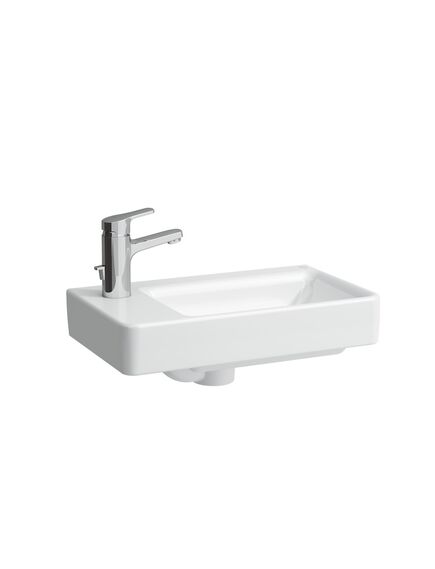 Купить Раковина Laufen Pro S 48 8.1595 L Белая (8.1595.5.000.104.1) по цене 11990 руб., в Санкт-Петебруге в интернет магазине 100-Систем, а также дургие товары LAUFEN из раздела Подвесные раковины и Раковины и пьедесталы