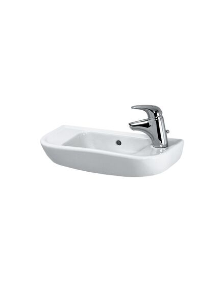 Купить Раковина Laufen Pro B 55 8.1695.7 R Белая (8.1695.7.000.106.1) по цене 10823.93 руб., в Санкт-Петебруге в интернет магазине 100-Систем, а также дургие товары LAUFEN из раздела Подвесные раковины и Раковины и пьедесталы