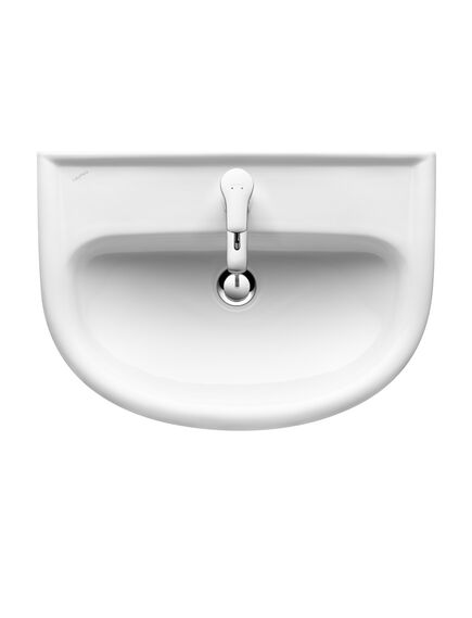 Купить Раковина Laufen Pro B 60 8.1095.2 Белая (8.1095.2.000.104.1) по цене 5131.74 руб., в Санкт-Петебруге в интернет магазине 100-Систем, а также дургие товары LAUFEN из раздела Подвесные раковины и Раковины и пьедесталы